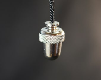 Tirante per tenda vintage cromato Acorn Light - Peso per corda per tenda francese