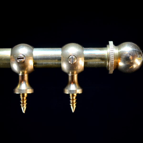 Cafe Rod Curtains Pole Rings Etsy