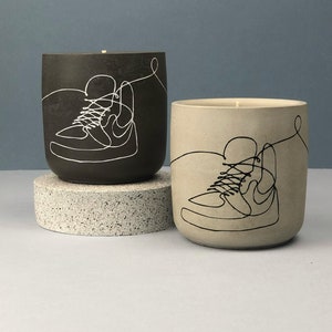 Concrete Sneaker Candle - Jordan Jar Candle