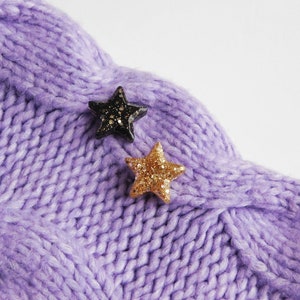 Pin's étoile à Paillettes en Résine pour Femme, Broche et Badge à offrir image 10