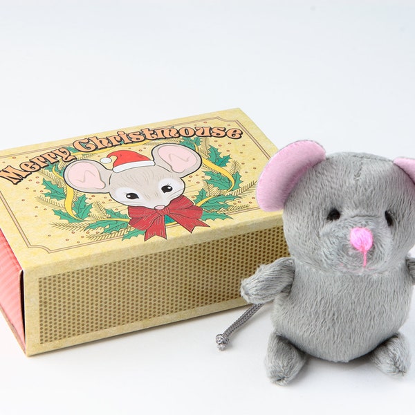 Christmas Mouse in a Box - Merry Christmouse