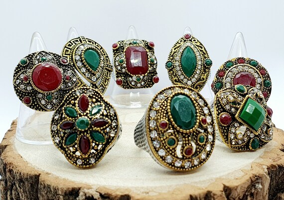 Etsy store turkish rings