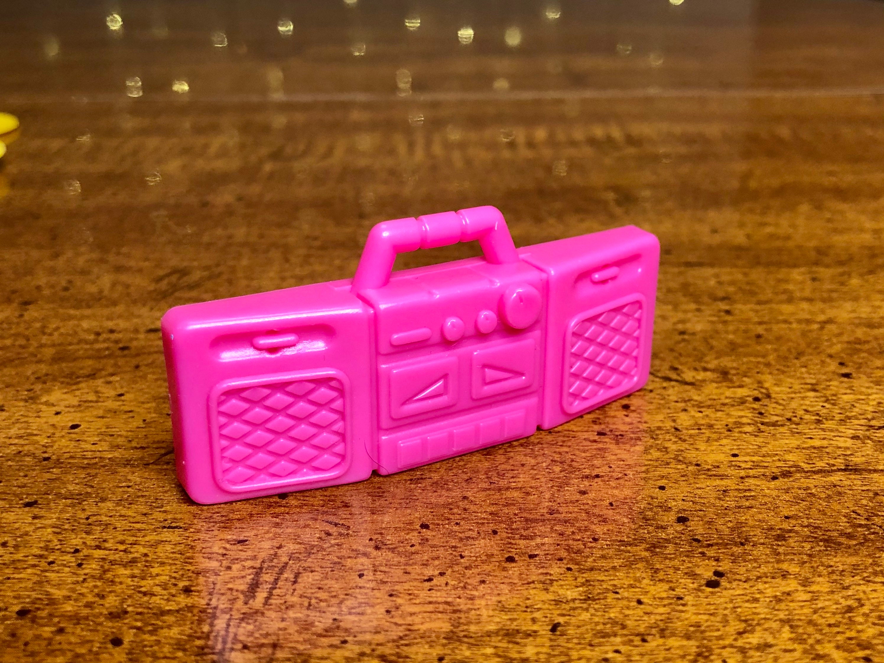 Barbie Pink Boombox de la década de 1990 Etsy
