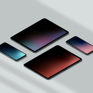 Sfondo sfumato scuro 4K IPhone, Ipad, Macbook, 30+ sfondi sfumati per PC, dispositivi mobili, tablet, sfondi sfumati estetici, sfondi 4K