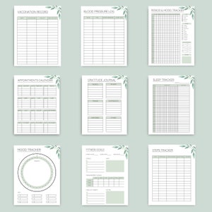 Printable Life Planner Bundle Printable Home Management - Etsy Australia