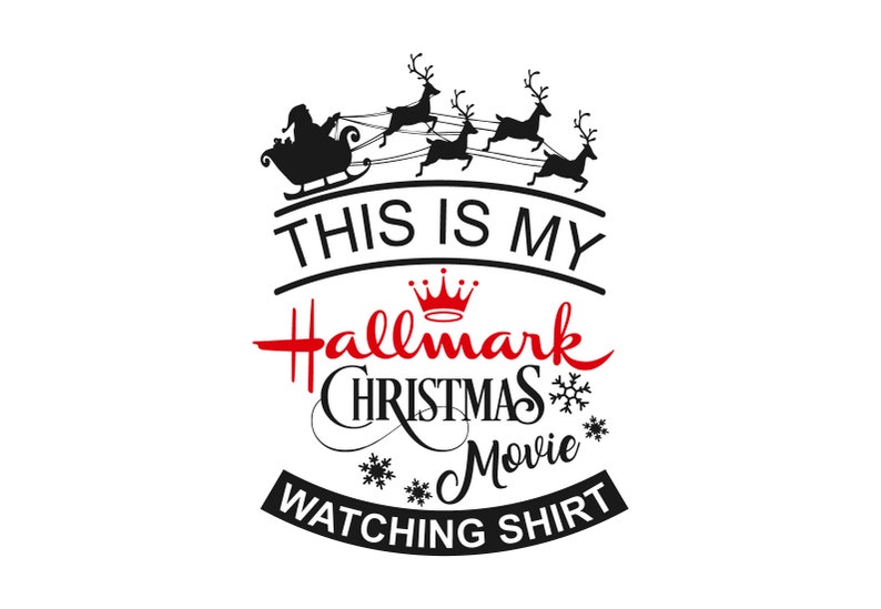 hallmark watching shirt svg free