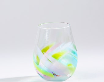 Verre à vin de printemps