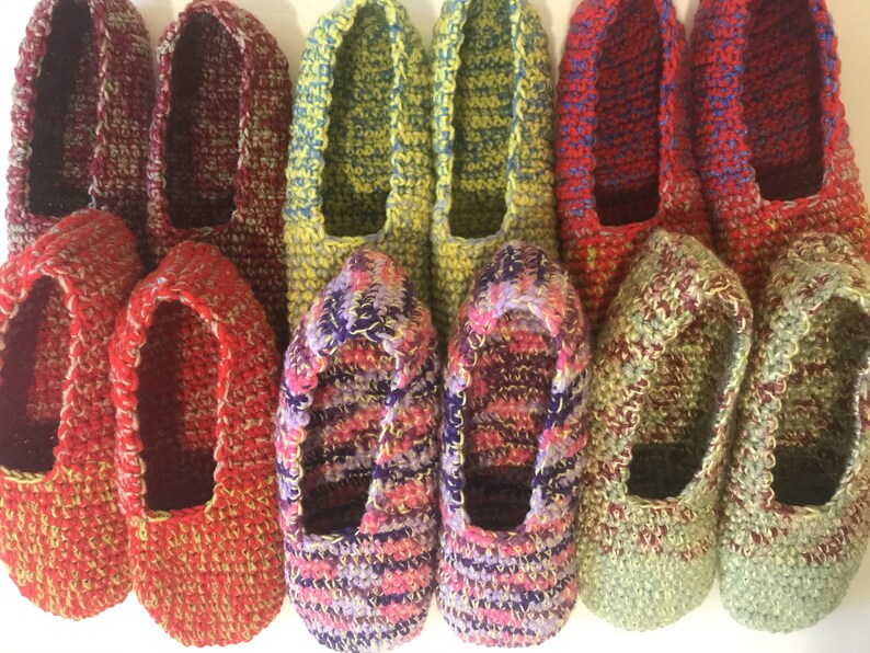 Birthday Gift Women Size 10 Men Size 8.5 Gift for Them Handknit Cozy Slippers Romanian Handmade Christmas Gift Crochet Slippers