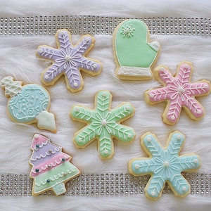 Christmas Cookies, Holiday Cookies, Royal Icing Sugar Cookies