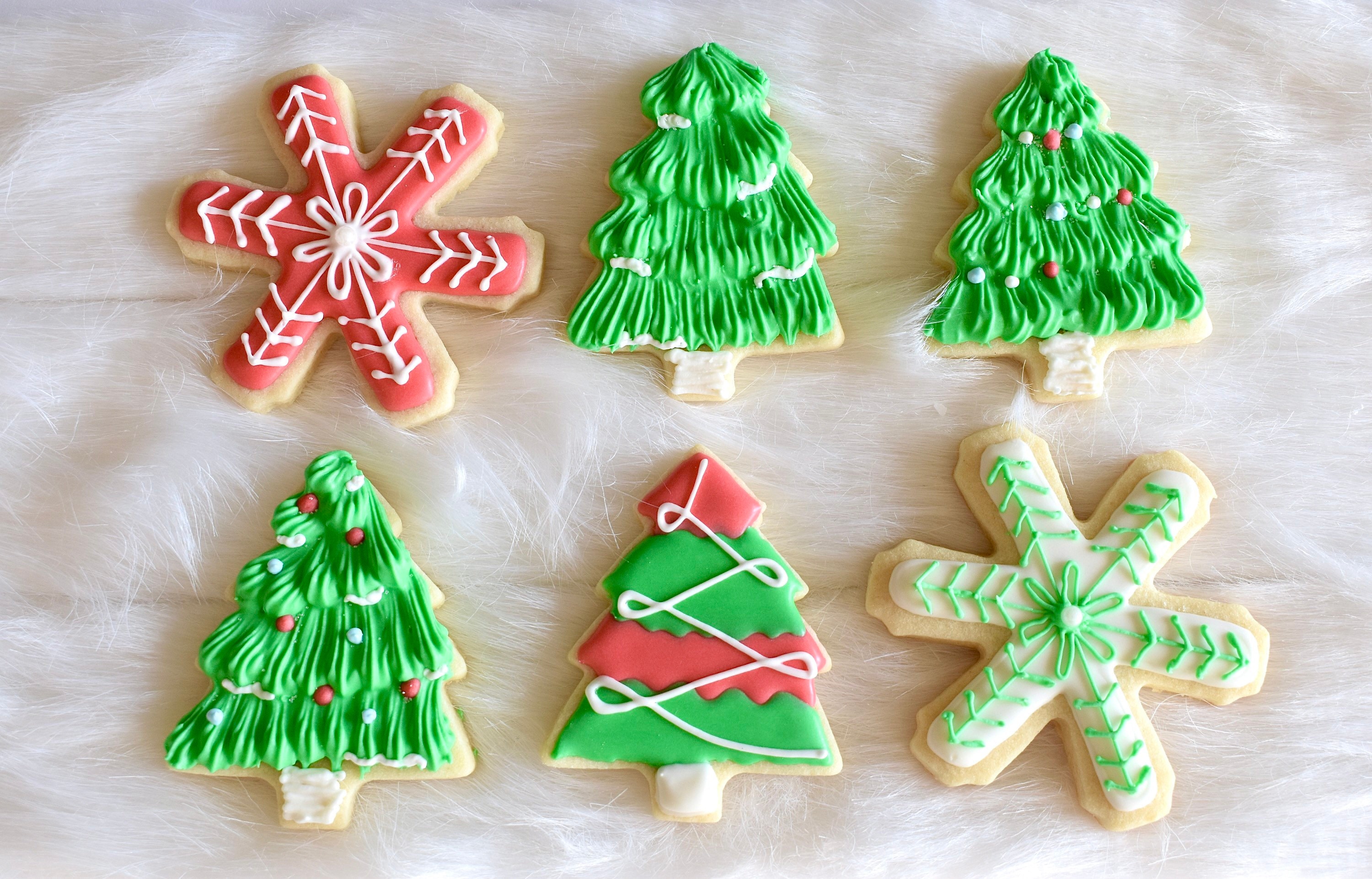Christmas Royal Icing Sugar Cookie Holiday Cookies Christmas Etsy