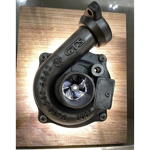 Turbocharger Led Lamp / Real Car Engine Parts / Turbocharger Wall Lamp / Personalized!