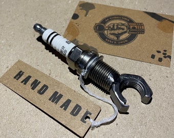 Spark Plug Bottle Opener | Real Car Engine Parts | Handmade Bar Tool