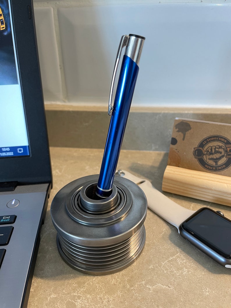 Pen Holder for Special Pens / Real Car Engine Parts / Gift for Etsy