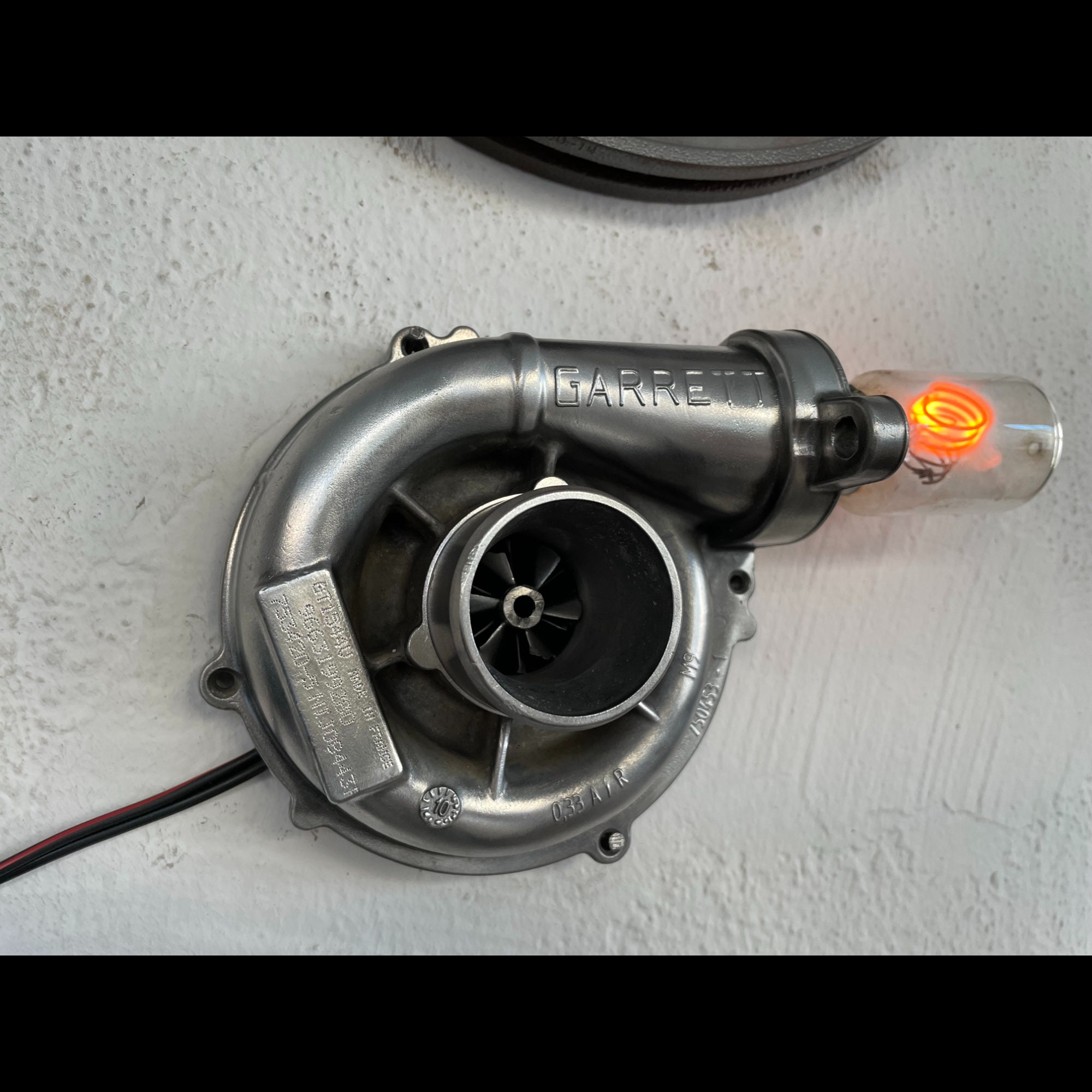 Turbocharger Lamp / Real Car Engine Parts / Turbocharger Wall Etsy Canada