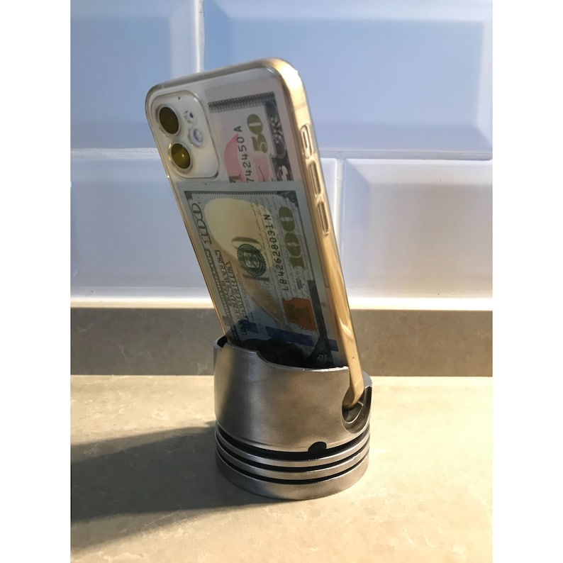 Piston Phone Holder / Real Car Engine Parts / Piston Gift for Etsy