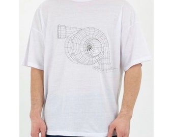 Oversize TurboCharger Design t-shirt / Unisex t-shirt / Oversized