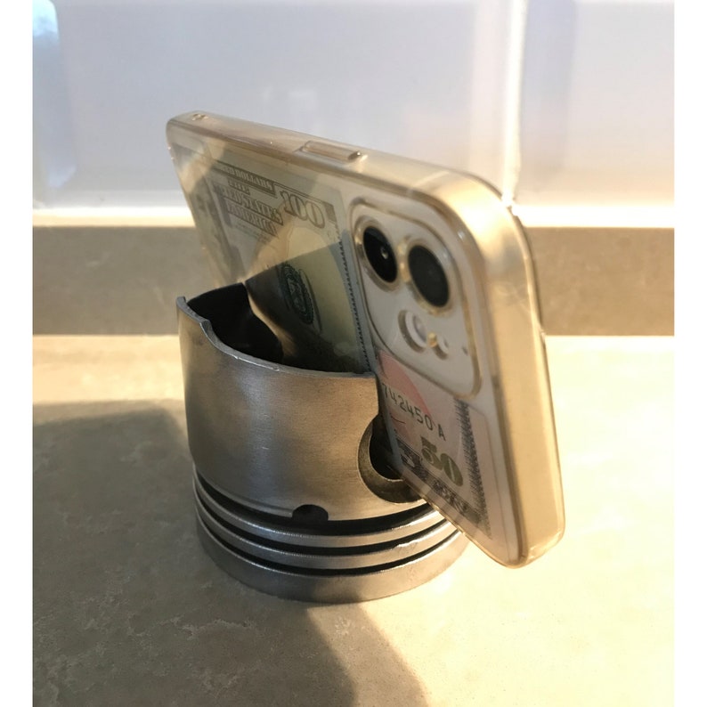 Piston Phone Holder / Real Car Engine Parts / Piston Gift for Etsy