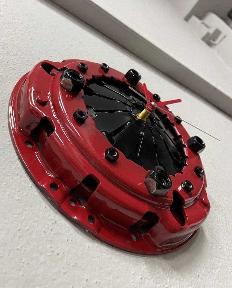 Car Clutch Wall Clock / Large Urban Clock / Clock / Etsy