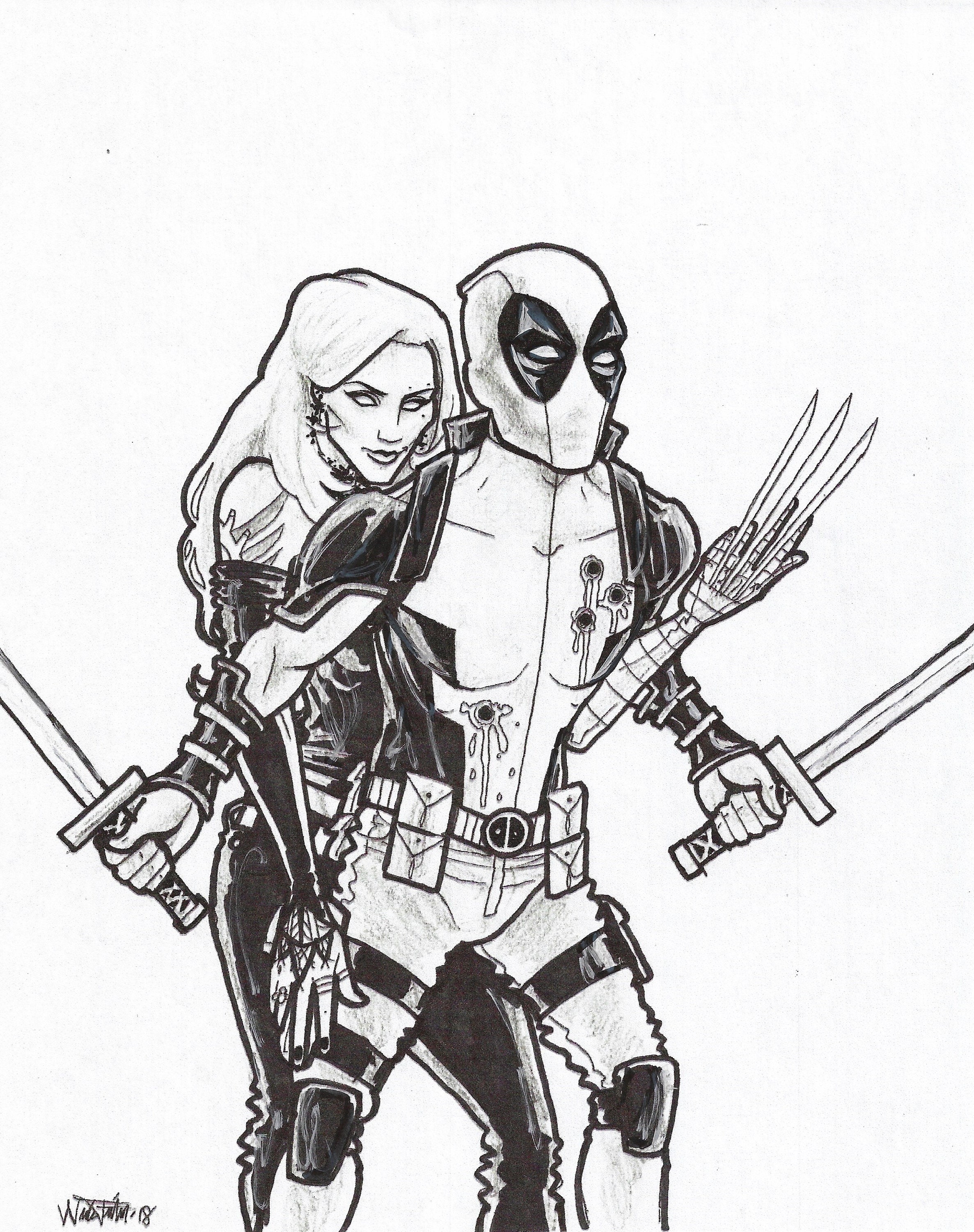 Deadpool and Copycat Etsy