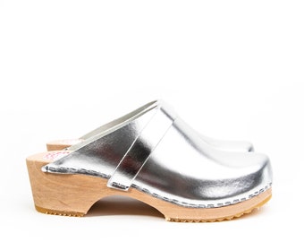 Malmö silver clog