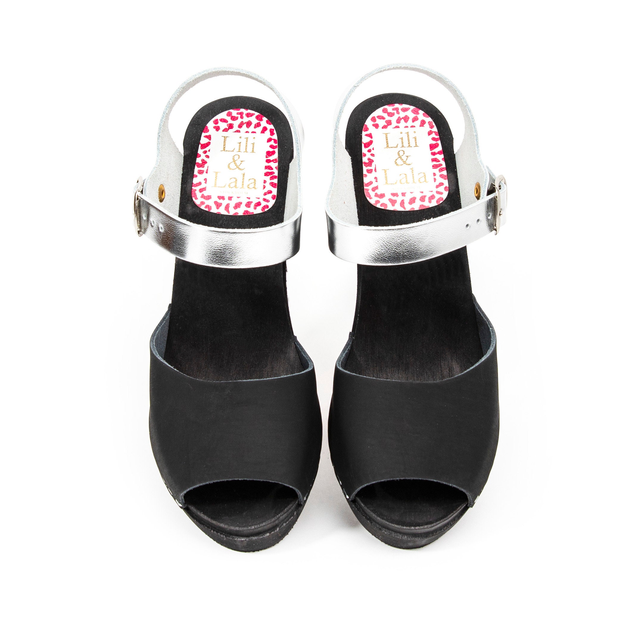 gold clog sandals