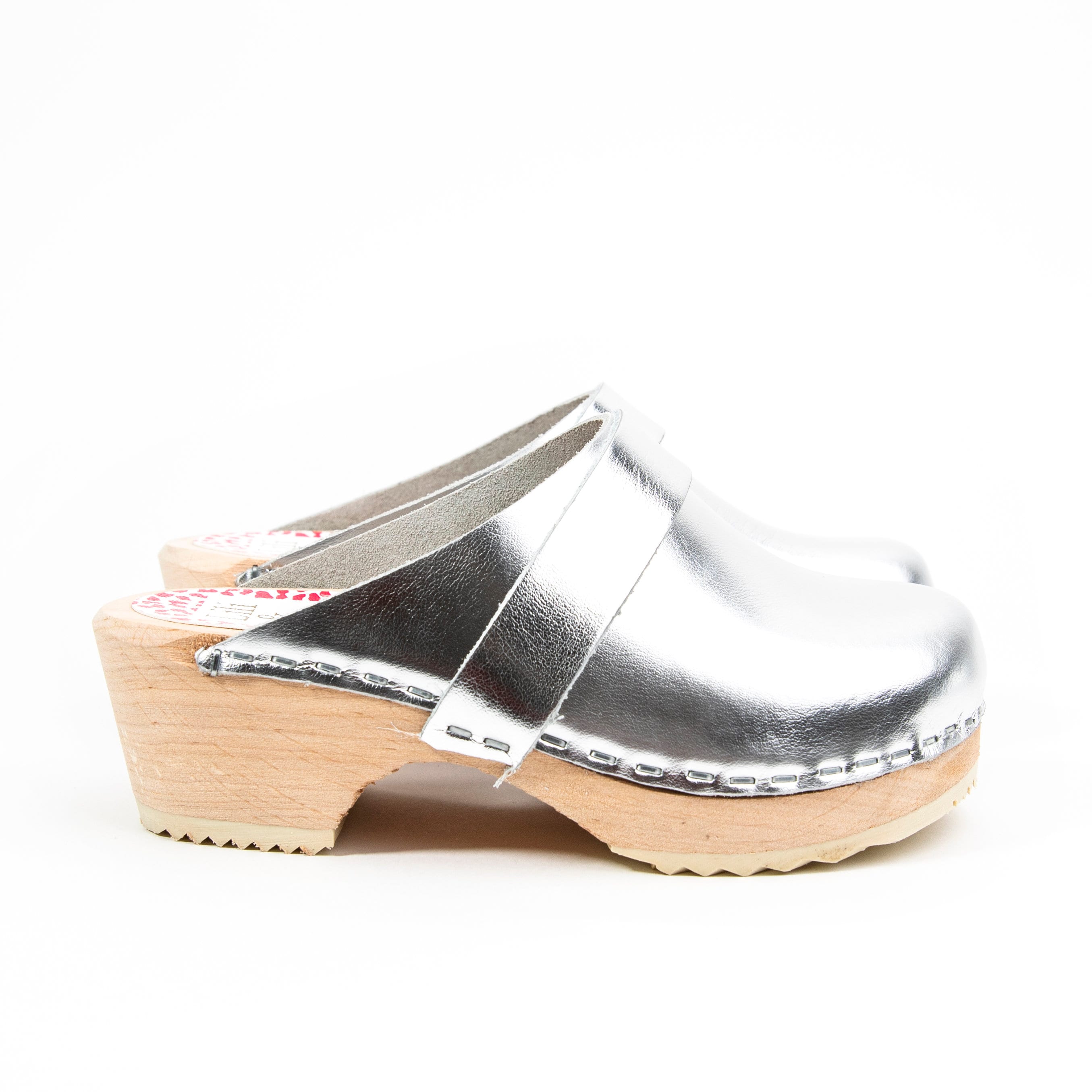 S sdala Kids Silver Clog Etsy UK