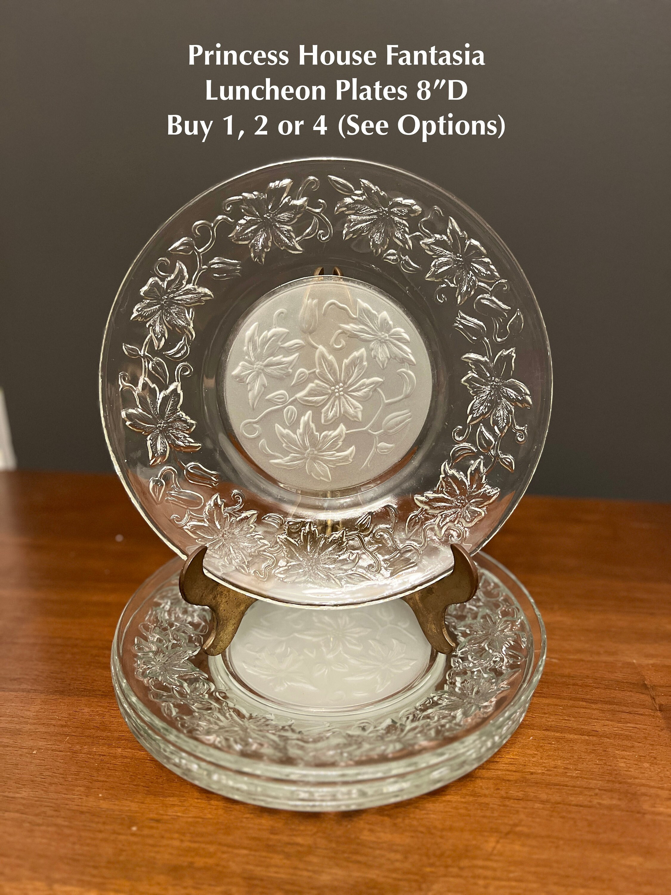 Princess House Fantasia Plate Etsy