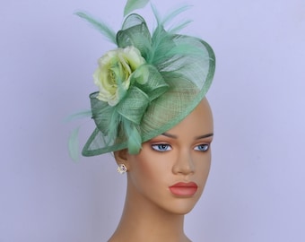 Sinamay  kentucky derby hat,fascinator,tea party hat,Church Hat,Melbourne cup hat,luncheon Hat,wedding fascinator hat,bride prom gifts.