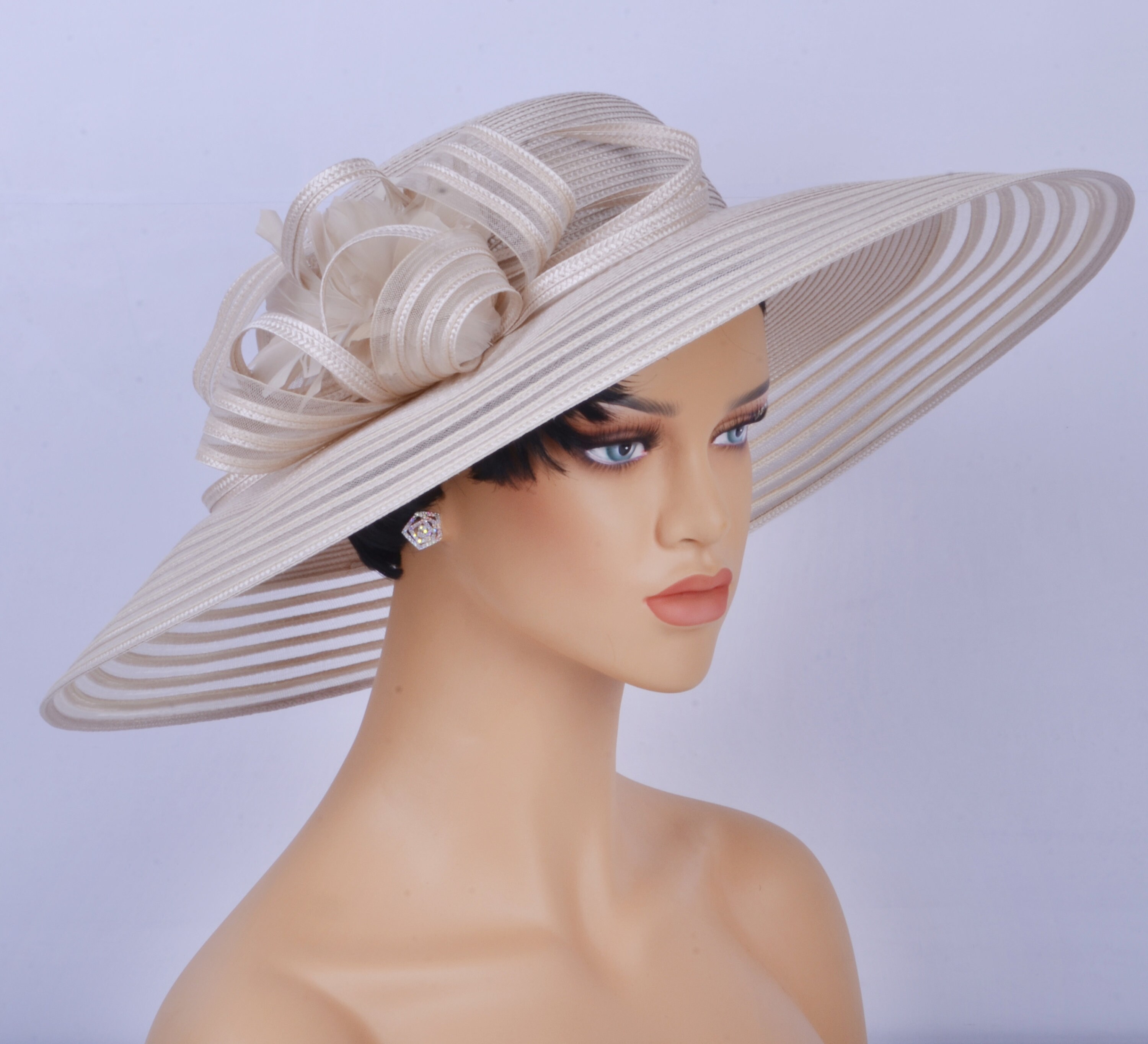 Stylish Wide Brim Oversized Beach Hats/straw Hat/beach Hat for Etsy