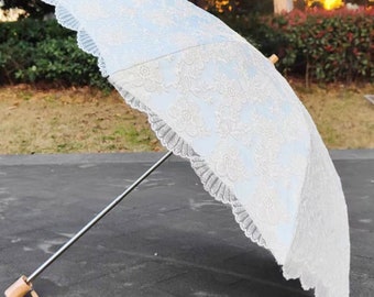 New stylish Parasol,Sun Protection,summer gift,UV Protection,gift,sun shade umbrella,all weather umbrella,birthday gift,embroidery umbrella.