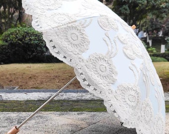 New stylish Parasol,Sun Protection,summer gift,UV Protection,gift,sun shade umbrella,all weather umbrella,birthday gift,embroidery umbrella.