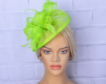 New sinamay fascinator,tea Party hat,Church Hat,Melbourne cup hat,Kentucky Derby hat,Fancy Hat,wedding hat,Melbourne cup,party,two colours.