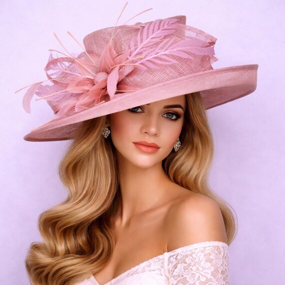 Beautiful Soft Pink Hat Spring Garden Coquette Bow Otto Soft Pink Foam Front Trucker  main image 2