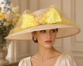Derby Sinamay Kentucky : chapeau Church