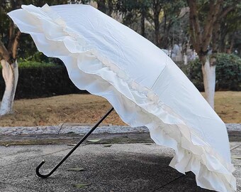 Stylish Parasol,Sun Protection,summer gift,UV Protection,gift for her,sun shade umbrella,all weather umbrella,birthday gift,two colours.