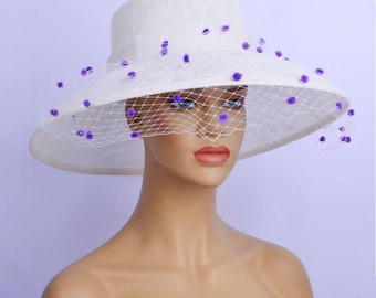 Vintage Joe Bill Miller Sisal Straw Hat, Rainbow, Colorful  display picture 3