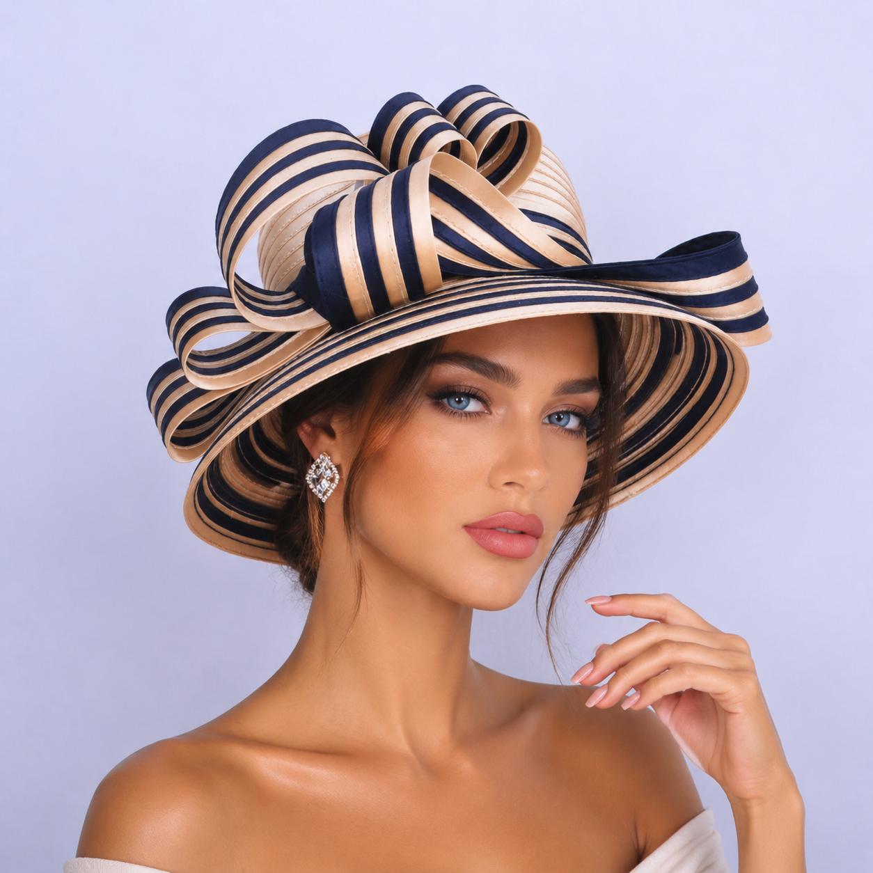 Champagne Church Hat - Etsy