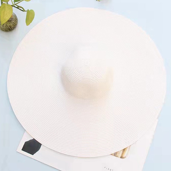 Summer Wide Brim Oversized Beach Hats/straw Hat/beach Hat for