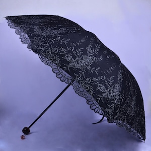 Guarda-sol estiloso, proteção solar, verão, proteção UV, presente para ela, guarda-sol, guarda-chuva para qualquer clima, presente de aniversário, guarda-chuva bordado.