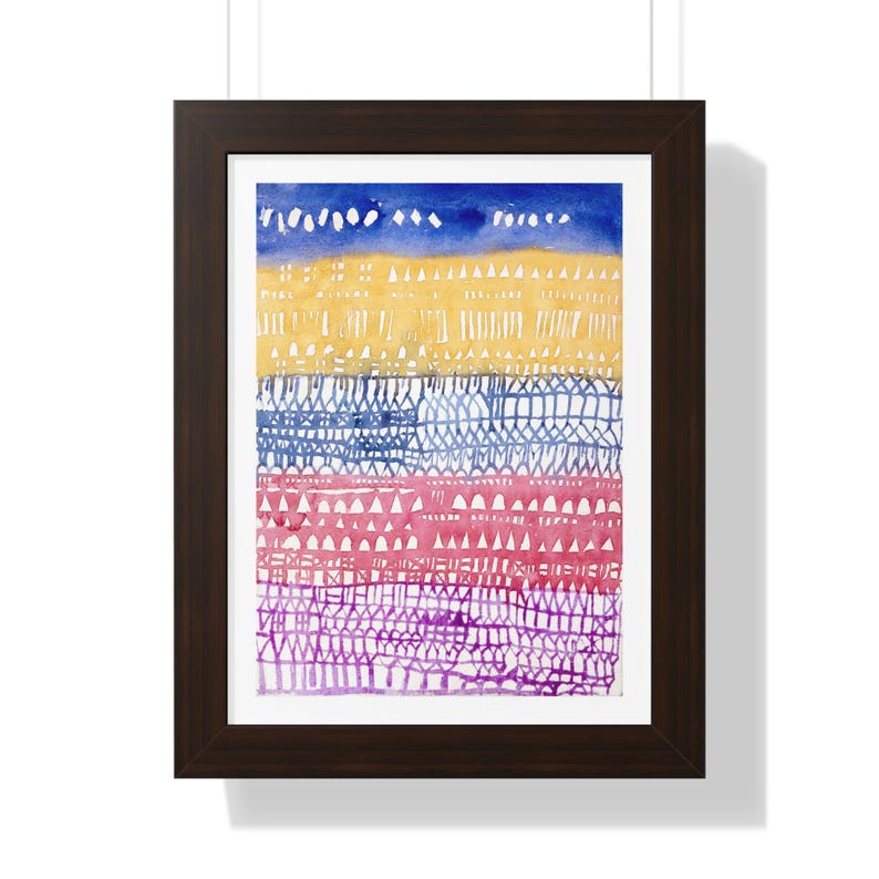 Old City by Paul Klee Framed Print Etsy