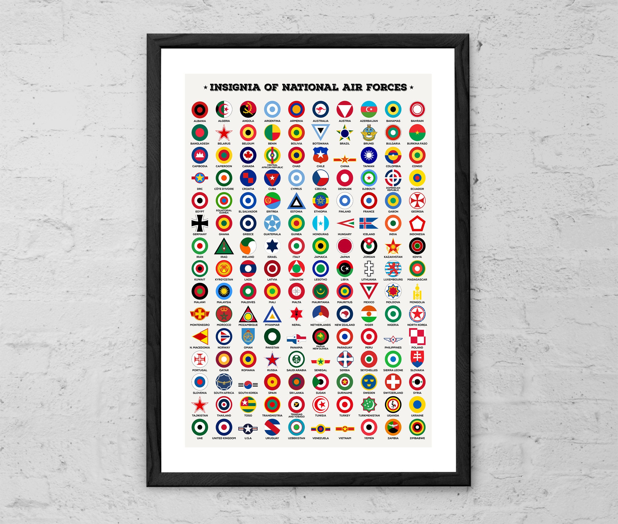 Military roundels - Etsy België, image size:2000x1696
