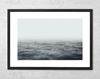 Aeon - Fine Art Photography - Art Print - Ocean Print - Water Print - Sea Wall Art - Scandinavian Print - Ocean Waves - Blue Wave Print