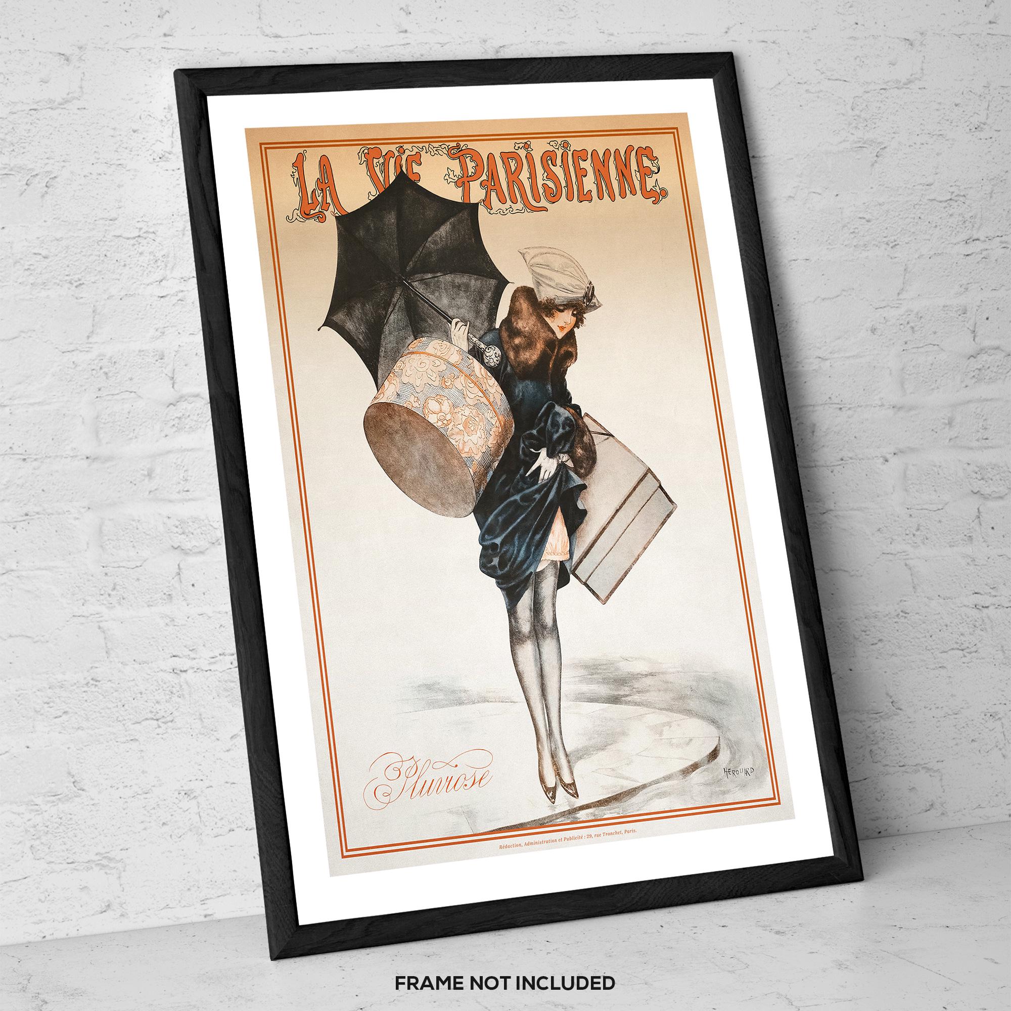 La Vie Parisienne - Art Print - Vintage Poster - Elegant 1920s