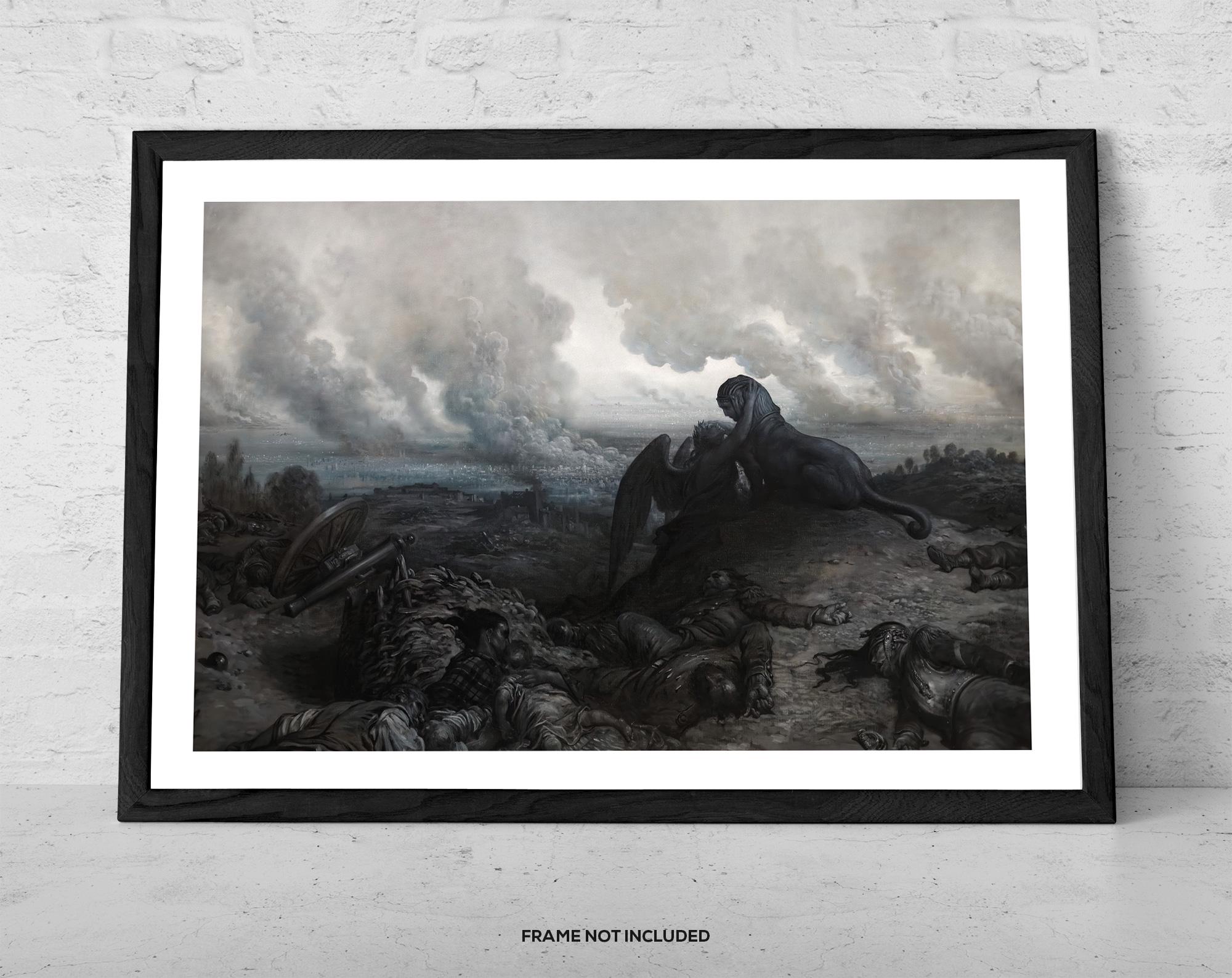 The Enigma by Gustave Doré | Art Print | Symbolic Allegorical