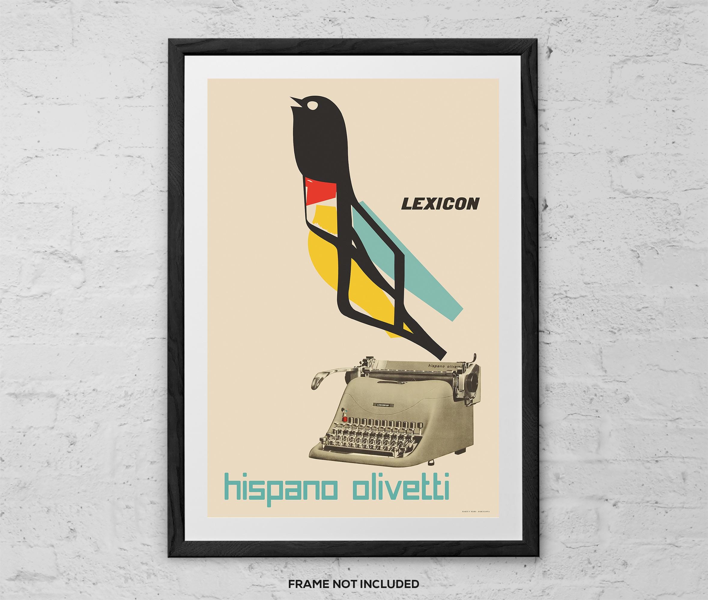 Olivetti Poster - Etsy