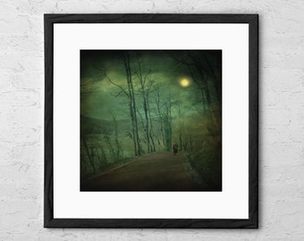 Wanderer - Art Print - Fine Art Photography - Surreal Art - Forest Wall Art - Woodland Prints - Mystical Art - Forest Print - Home Decor