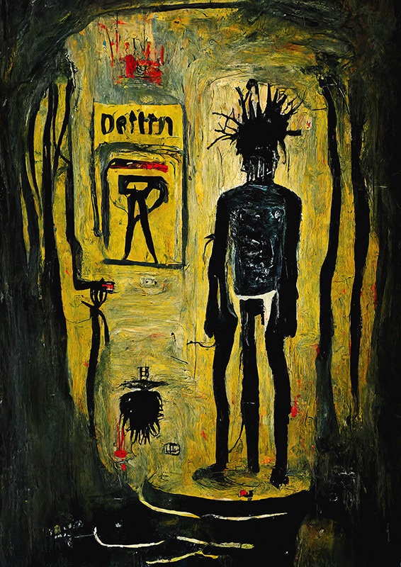 Rotten in the Depths - Painting - Art Print - Neo-expressionism ...