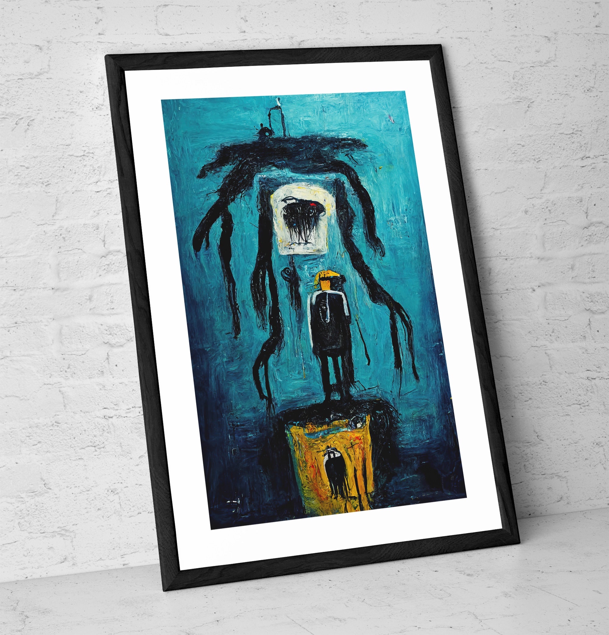 The Abyss - Painting - Art Print - Neo-expressionism - Abstract