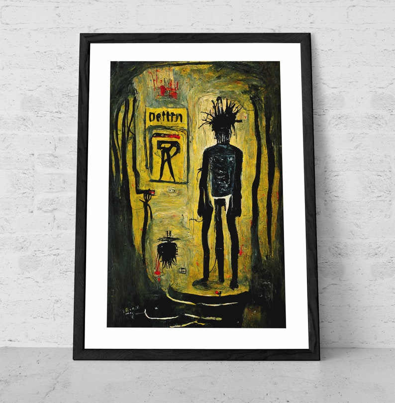 Rotten in the Depths - Painting - Art Print - Neo-expressionism ...