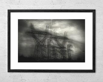 Dualität - Kunstdruck - Fine Art Fotografie - Surreale Wandkunst - Horror Dekor Geschenk - Wohnkultur - Surrealistischer Landschaftsdruck - Dunkle Kunst